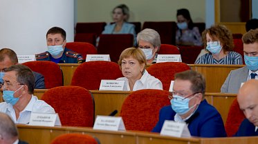 Заседание Законодательного Собрания Оренбургской области